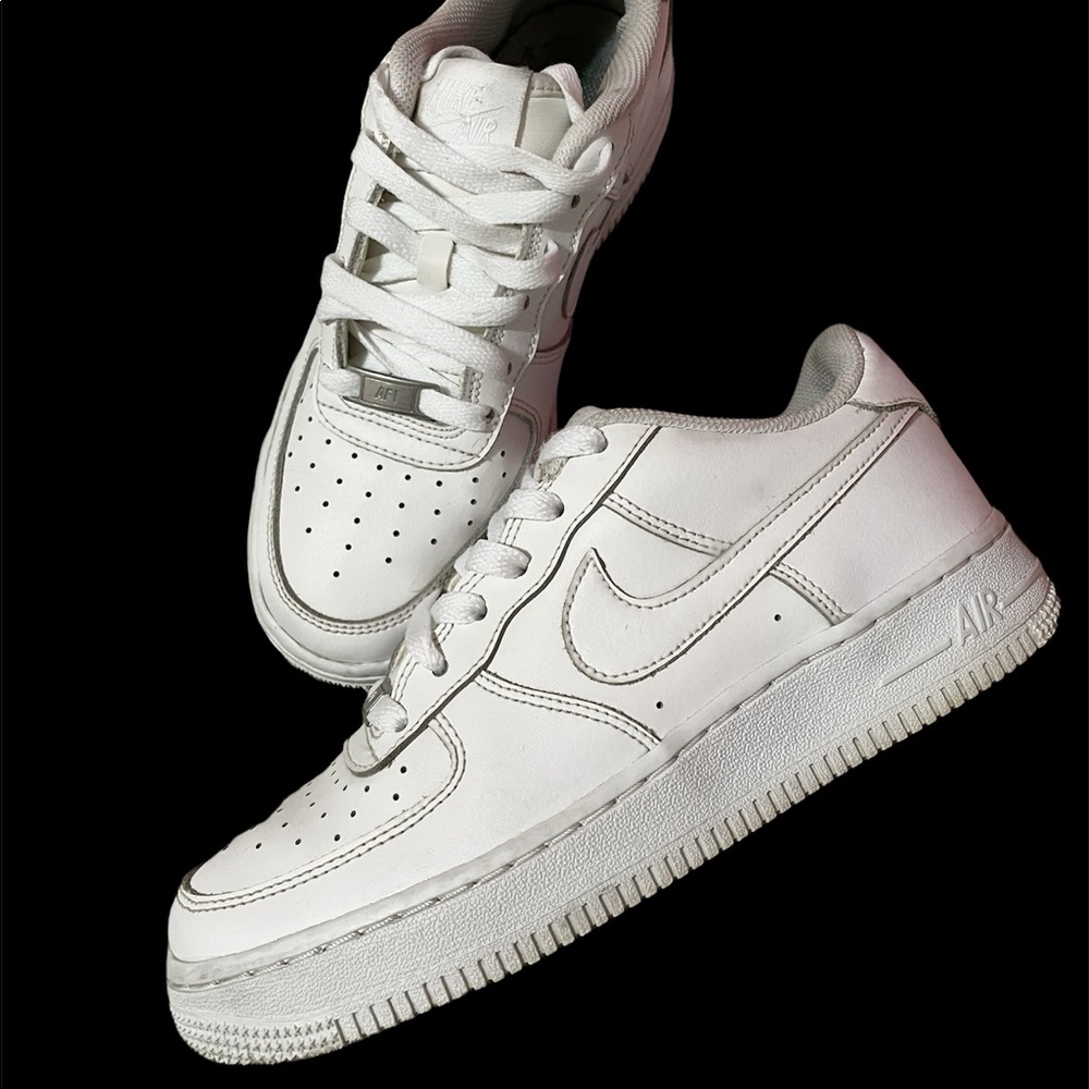 White air forces 1s